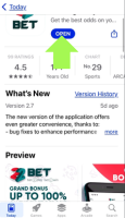 22bet Download iOS App step 3