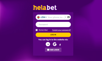 How to login on HelaBet in Kenya?