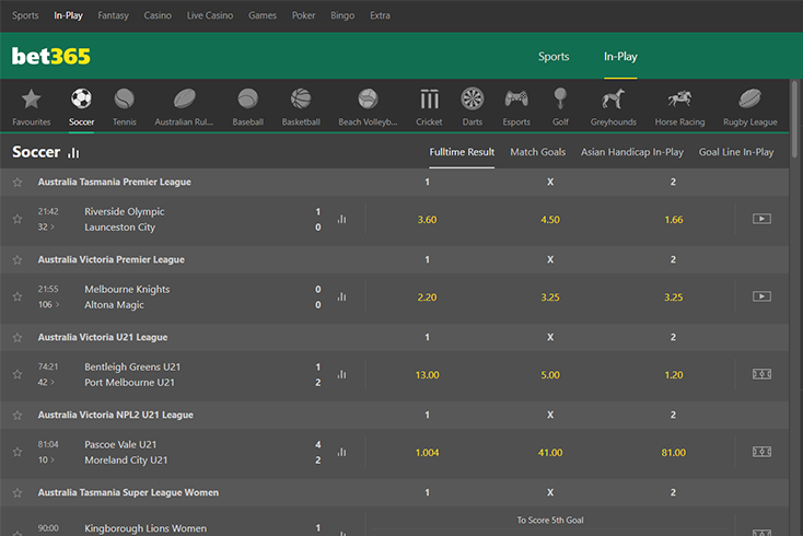 The Different Types of Bets You Can place with bet365