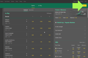 How to Login in bet365 step 1