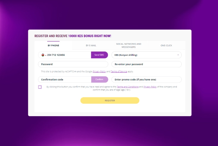 How to create an account on HelaBet