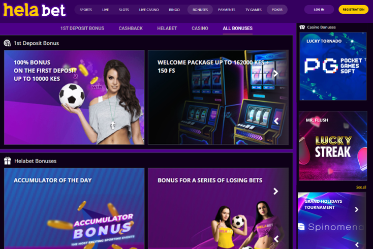 Other Bonuses and Promotions Available at HelaBet