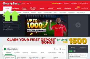 SportyBet How to Bet step 2