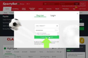 Sportybet Registration Web step 3