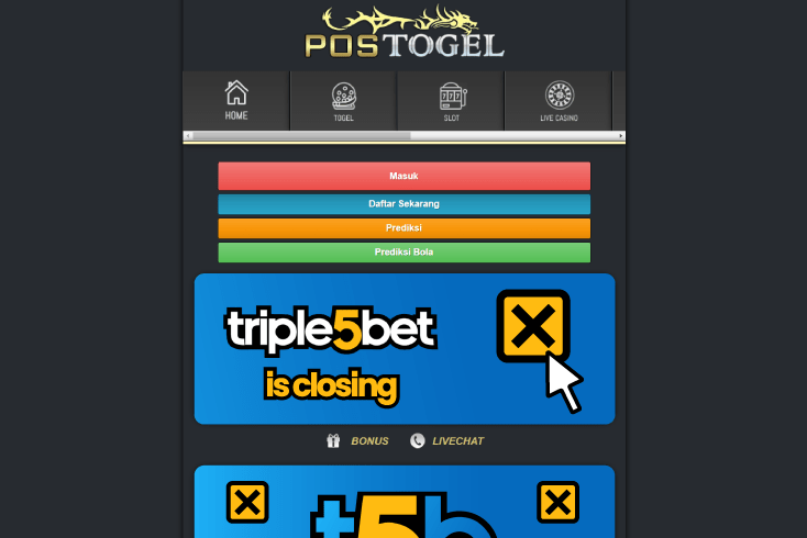 Triple5Bet: Why Has Triple Five Bet Closed?